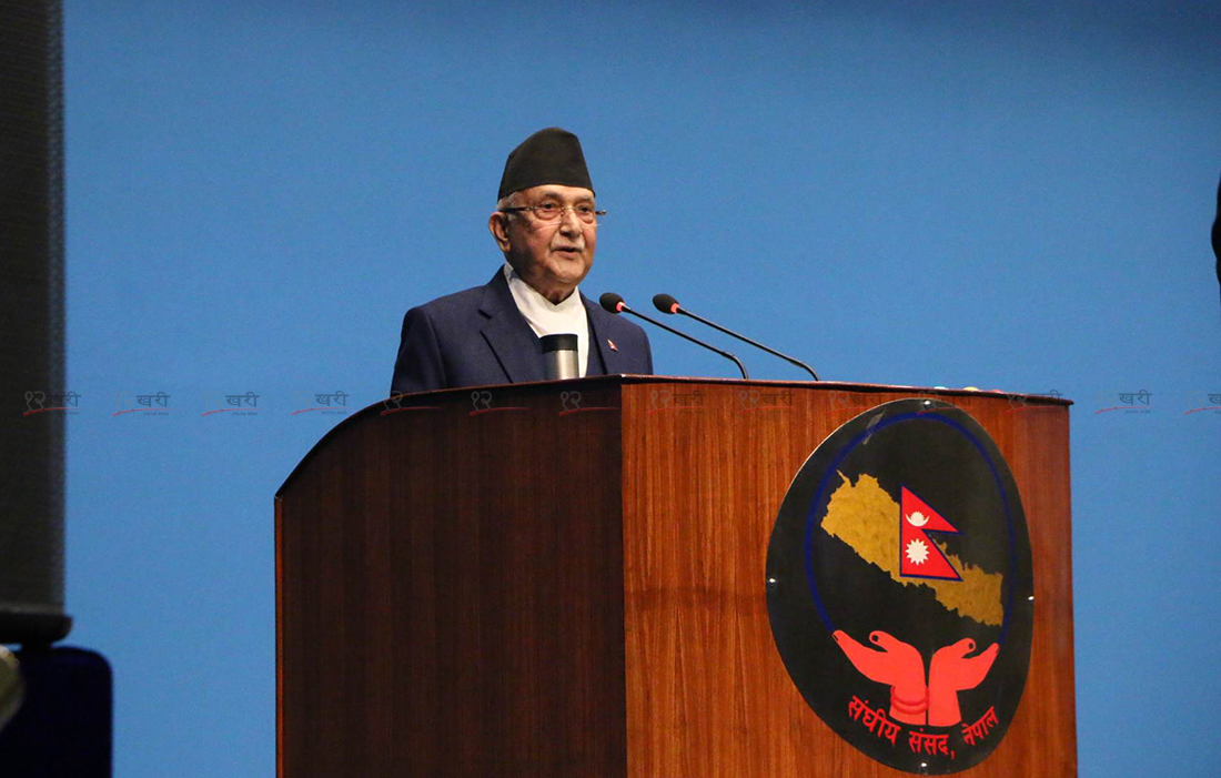ओलीको प्रश्न– राजस्व संकलनका लागि सरकारले अन्तर्राष्ट्रिय समुदायलाई गुहार्न मिल्छ ?